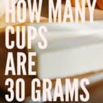 Two sticks of butter: Pin with text.