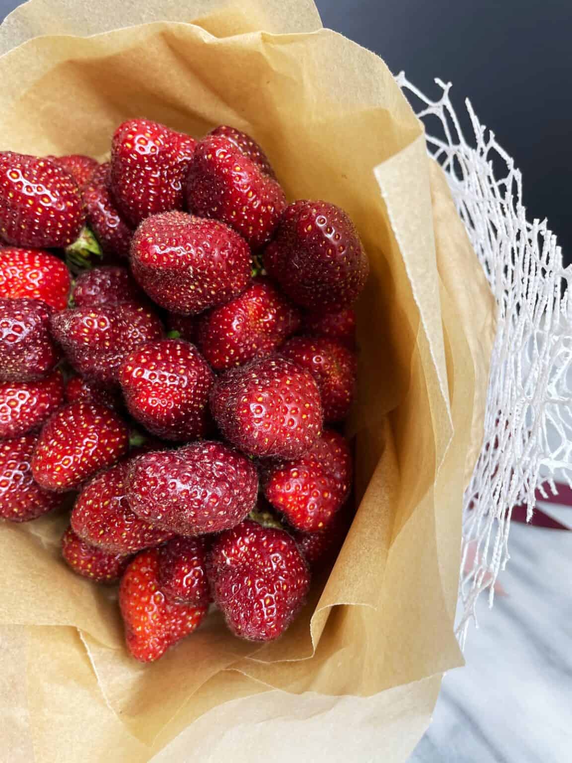 Strawberry Bouquet Baking Like a Chef