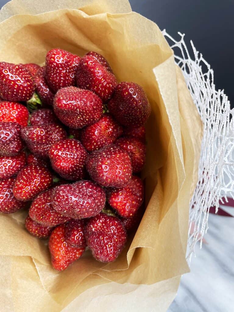 Strawberry Bouquet Baking Like a Chef