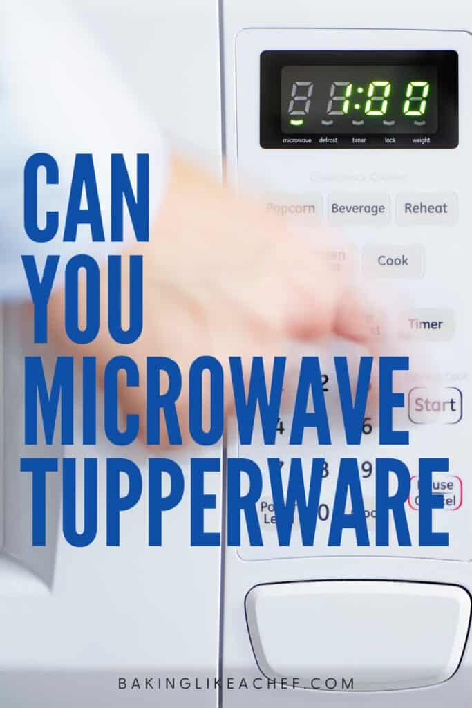 Hand pressing the start button on a microwave: pin with text