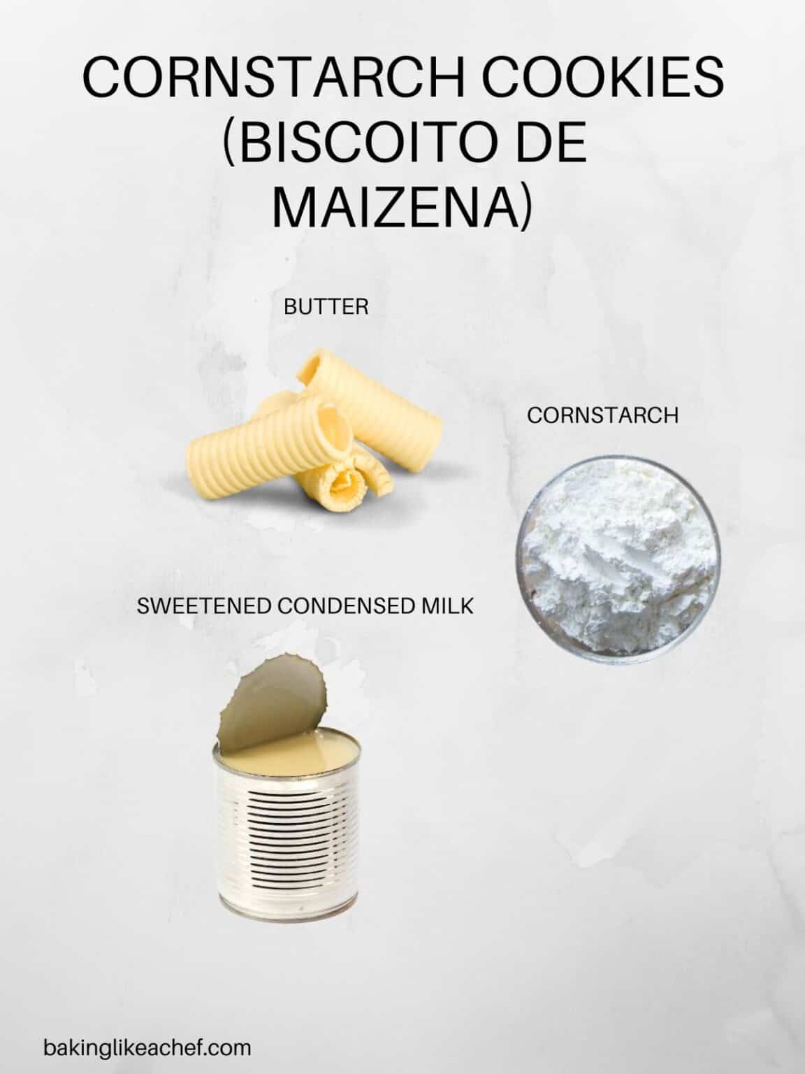 Cornstarch cookies (Biscoito de Maizena) Baking Like a Chef