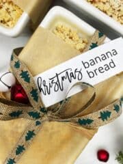 Christmas Banana Bread With Cinnamon – Baking Like a Chef