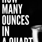 Measuring cups: Pin with text.